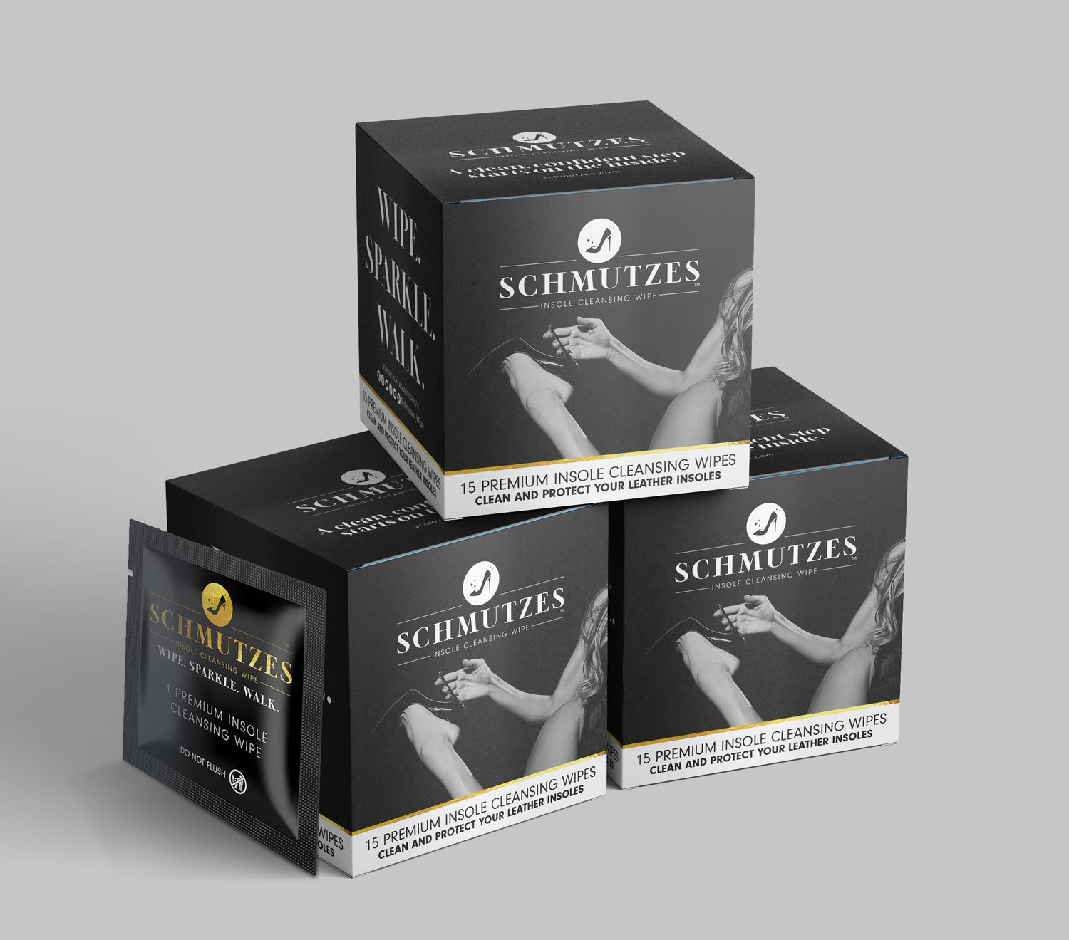 Schmutzes insole cleaning wipe box